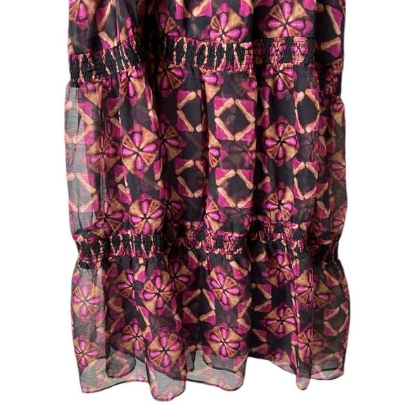 NWT Misa LA Celeste Long Sleeve Midi Dress in Shibori Prism Size Small Reg. $385 - Picture 7 of 12